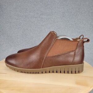 Dansko Louisa Brown Leather Chelsea Bootie Ankle Boots 9143780300 Womens 40